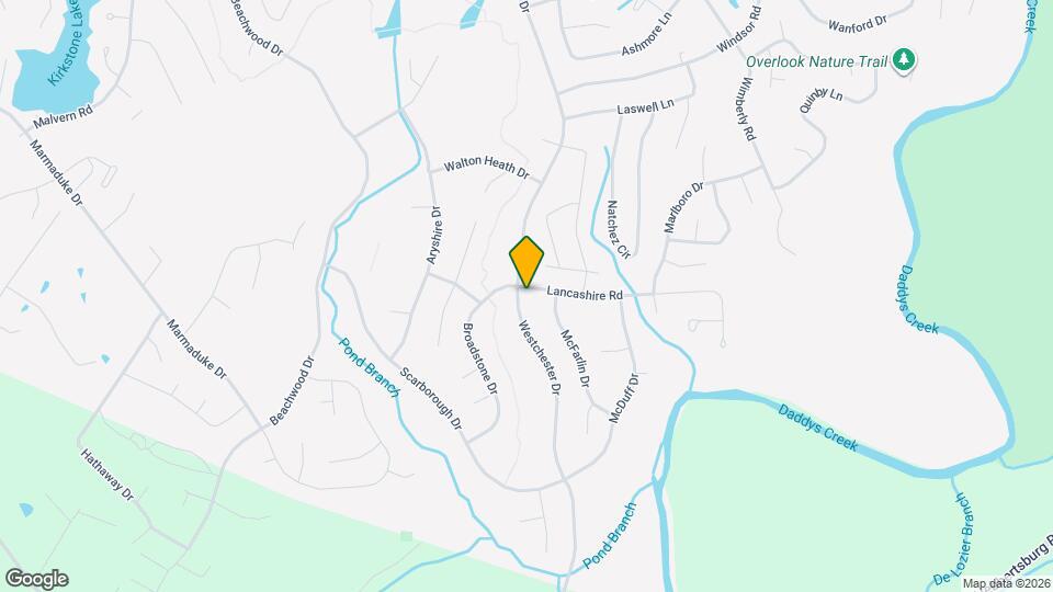 701 Westchester Dr Map and Location Details