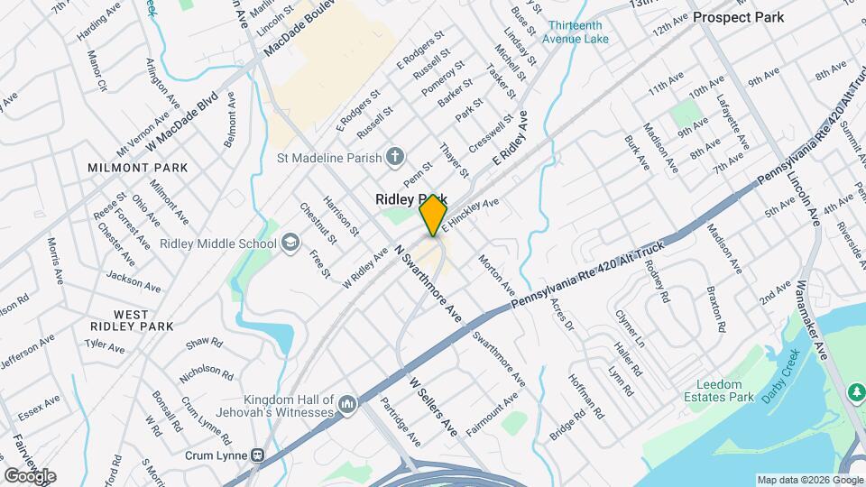 29 E Hinckley Ave Map and Location Details