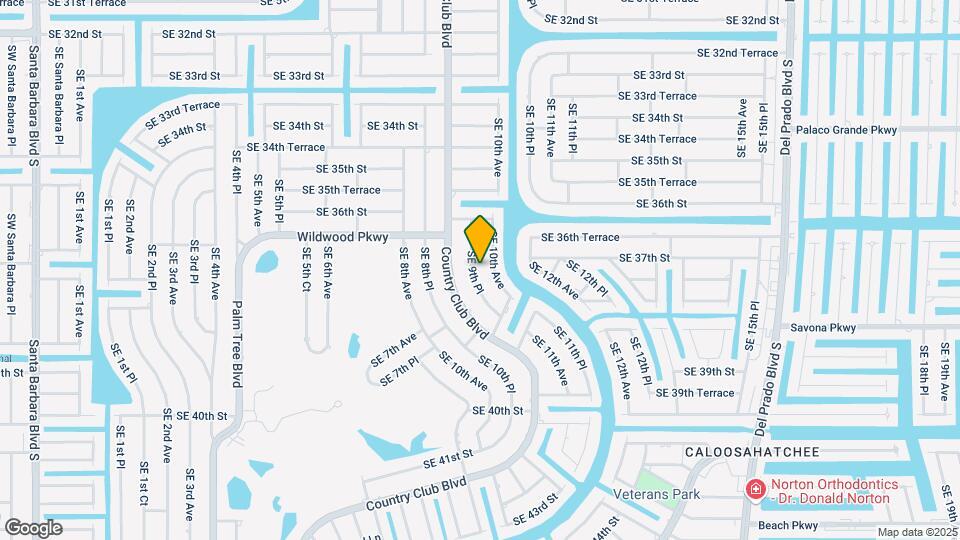 3705 SE 9th Pl Map and Location Details