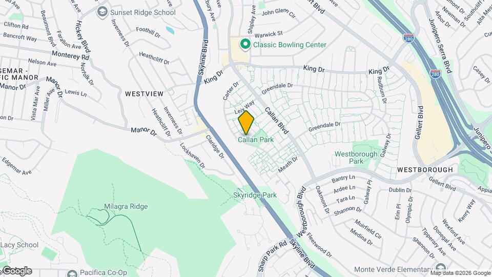 2689 Cromwell Row Map and Location Details