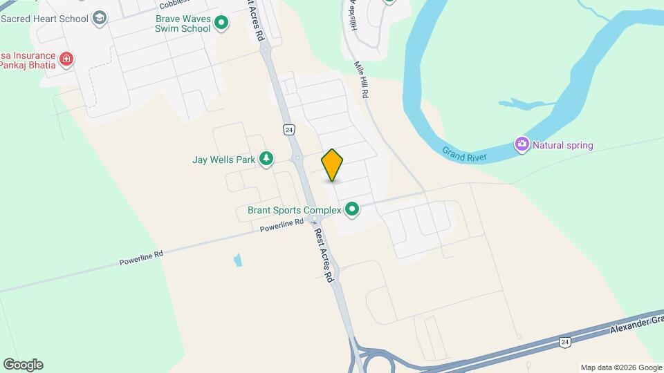 99 Tom Brown Dr Map and Location Details