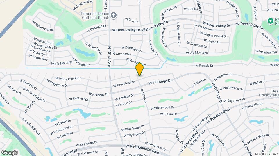 21601 N 147th Dr Map and Location Details