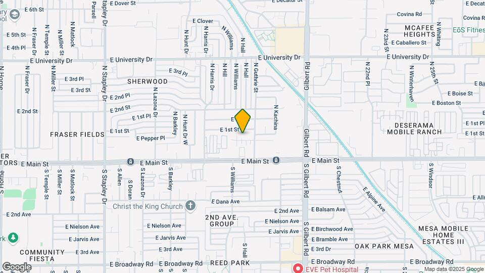 1736 E Pepper Cir Map and Location Details