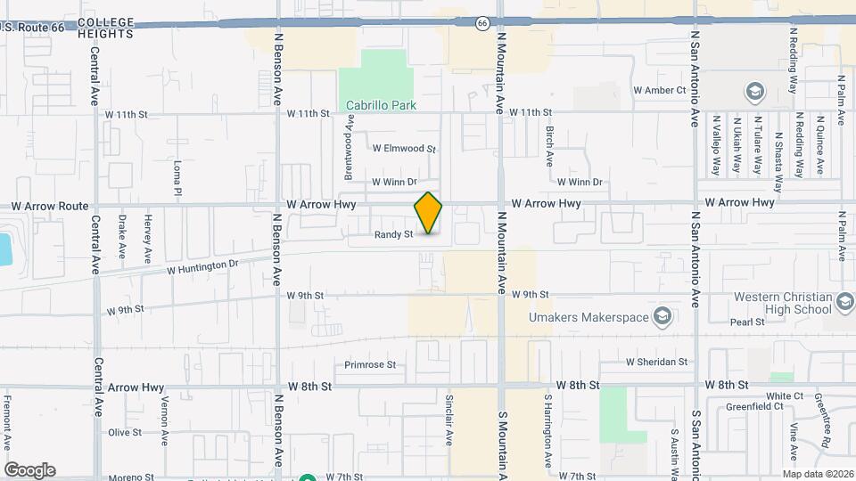 1328 Randy St, Unit C Mapa y Detalles de la Ubicación