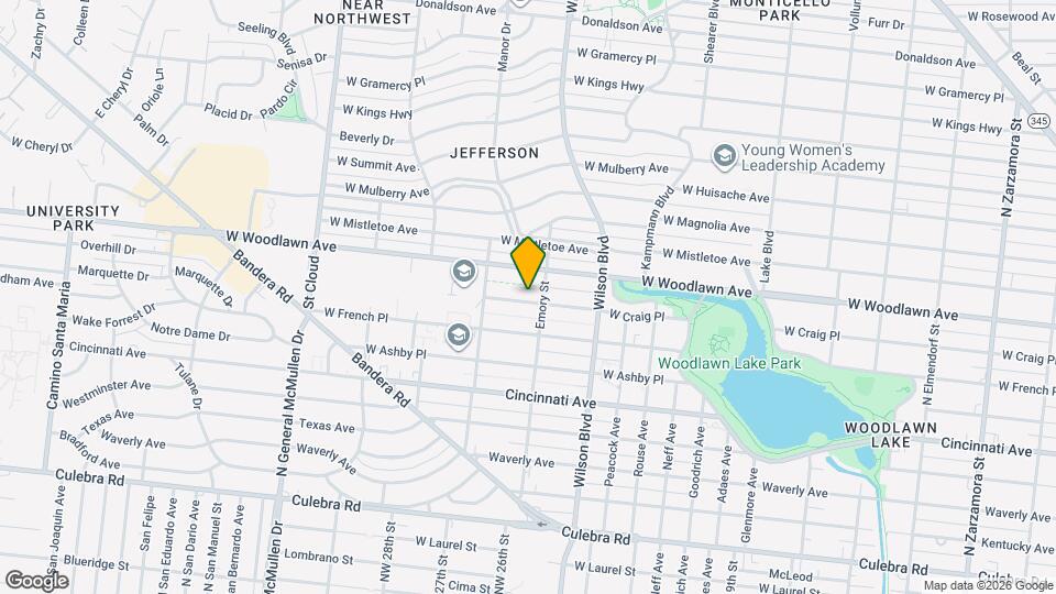 2709 W Craig Pl, Unit 1109 Map and Location Details