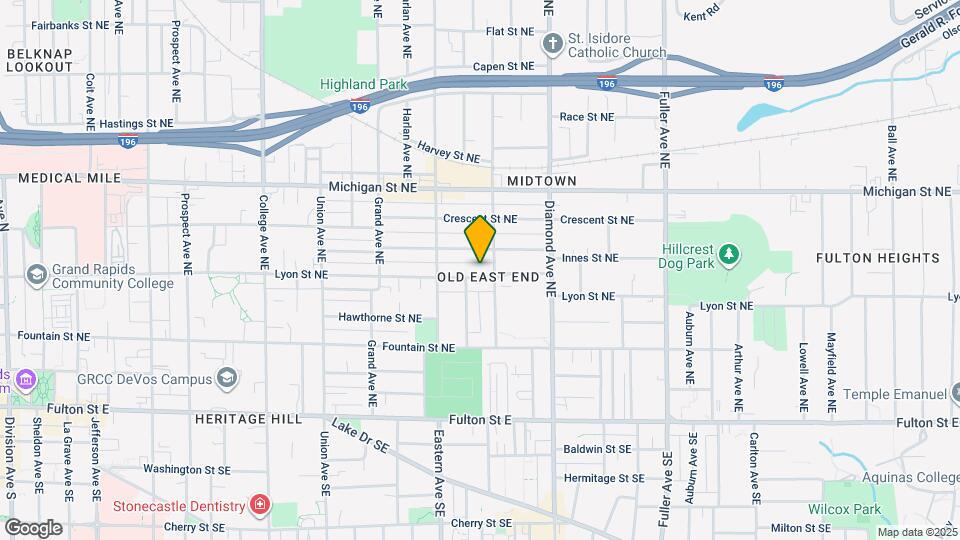 847 Lyon St NE Map and Location Details