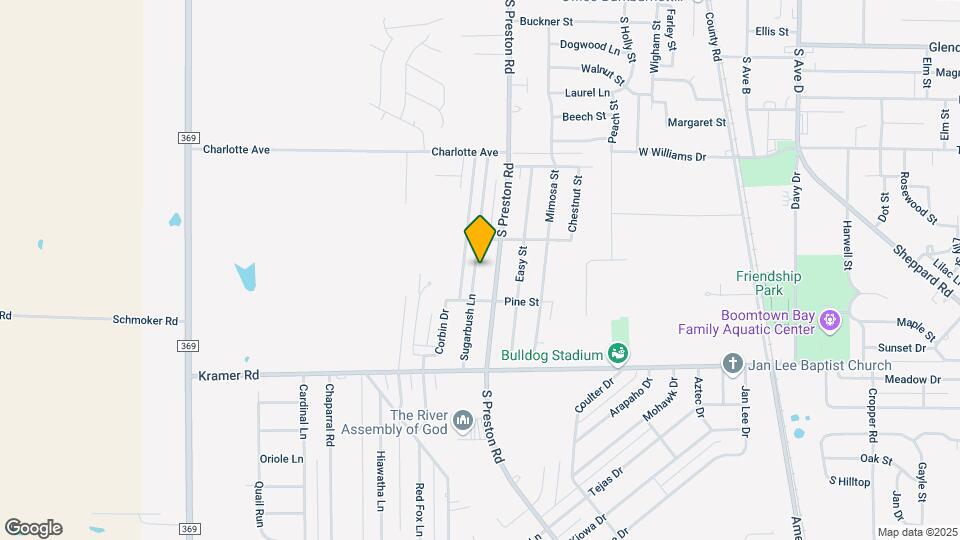 907 Sugarbush Ln Map and Location Details