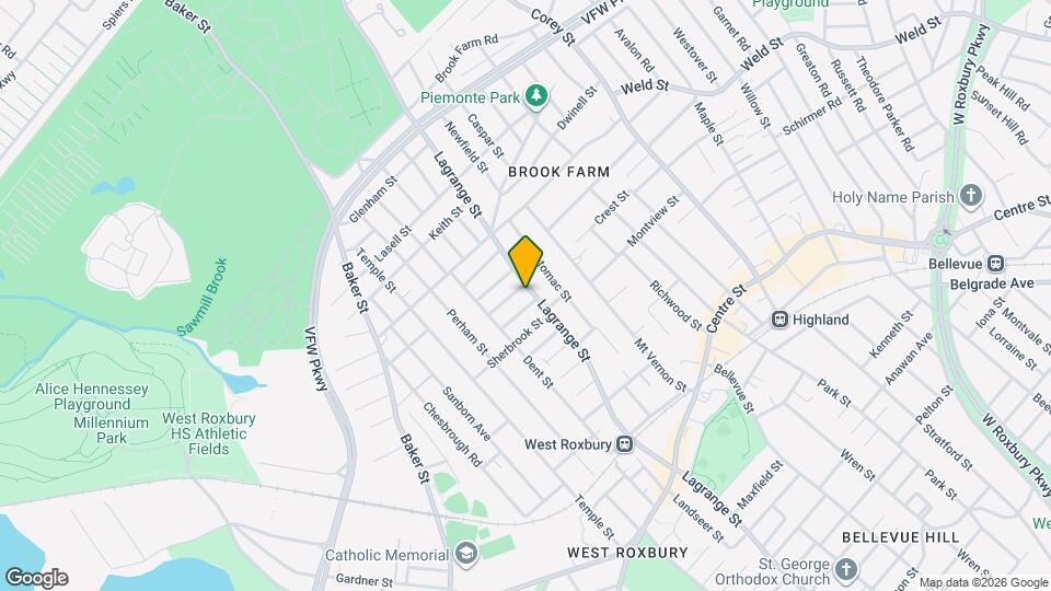 576 Lagrange St, Unit 576 Map and Location Details