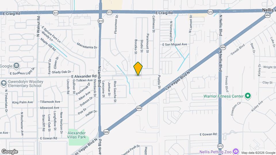 4556 Hearts Desire Ave Map and Location Details