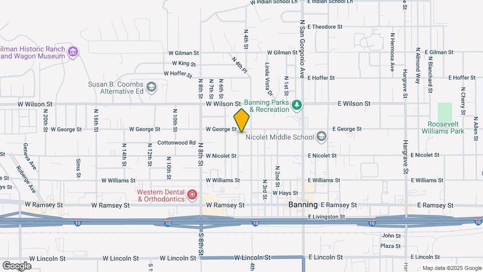 546 N 5th St Map and Location Details