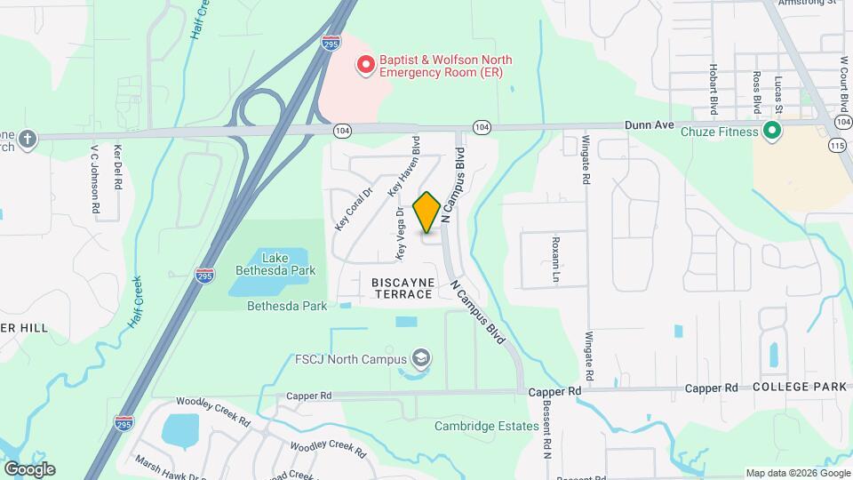 4219 Pointe Haven Dr S Mapa y Detalles de la Ubicación