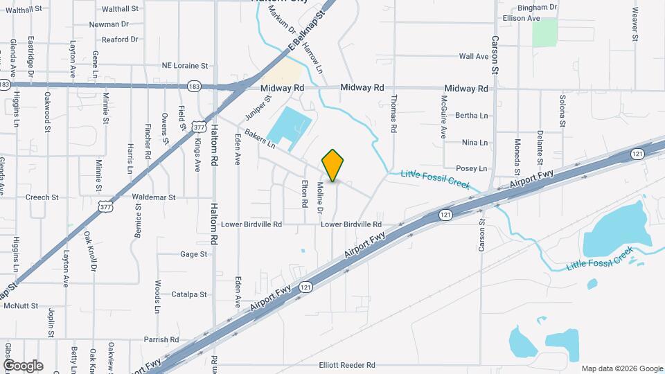 2041 Hemlock Dr Map and Location Details
