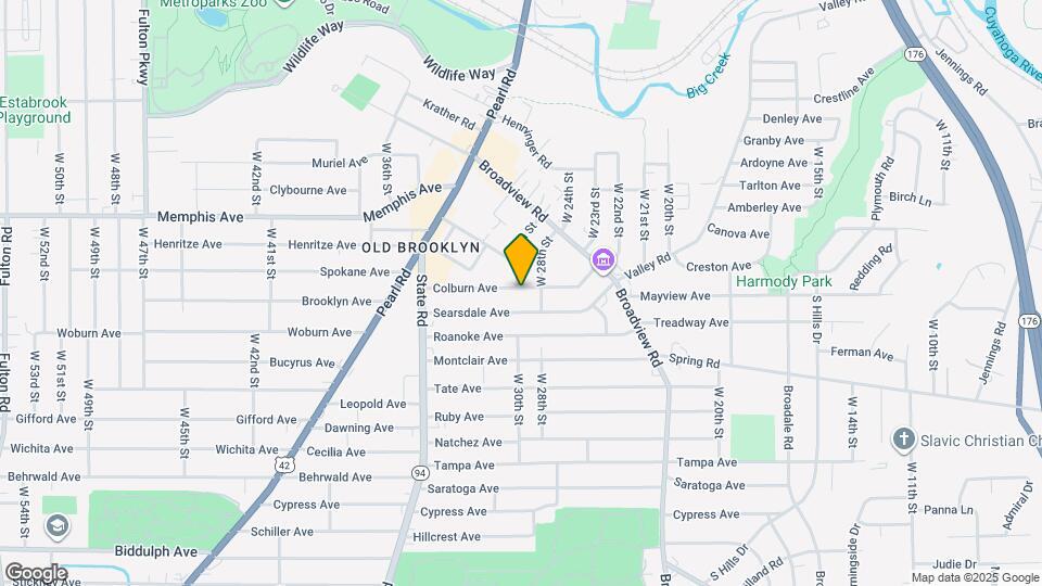 2915 Colburn Ave Map and Location Details