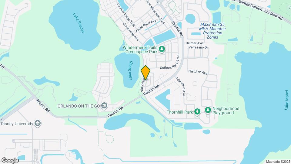 8639 Via Trieste Dr Map and Location Details