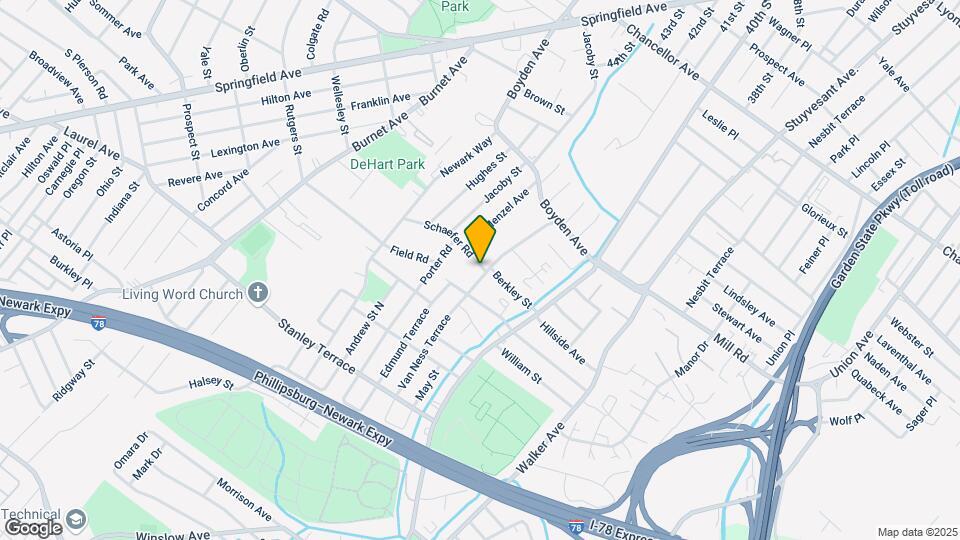 65 Van Ness Terrace, Unit 67 Map and Location Details
