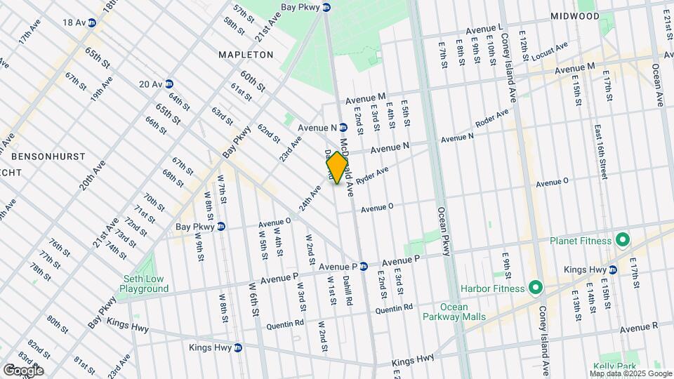 1457 Dahill Rd, Unit 2 Mapa y Detalles de la Ubicación