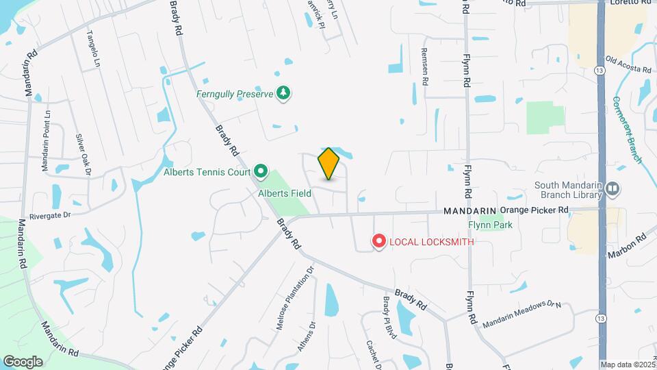 2241 Staggerbush Dr Mapa y Detalles de la Ubicación