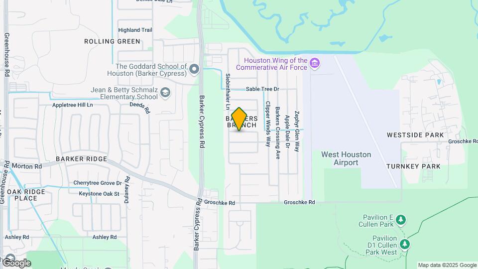 18315 Thicket Grove Rd Mapa y Detalles de la Ubicación