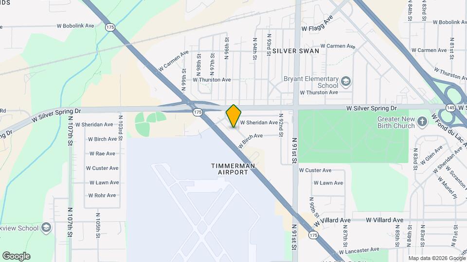 9515 W Beckett Ave Mapa y Detalles de la Ubicación