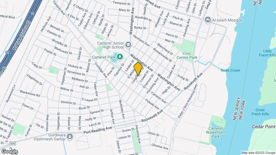 72 Longfellow St Map and Location Details