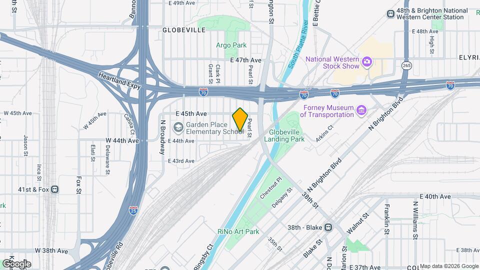 4420 Pennsylvania St Map and Location Details