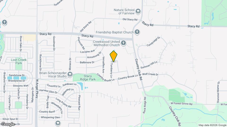 1722 Turnberry Ln Map and Location Details