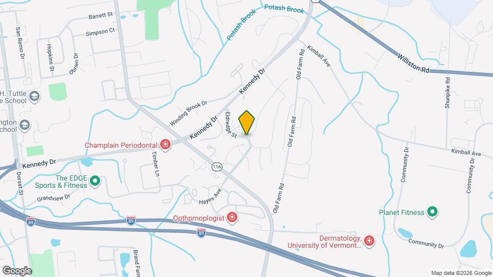 101 Eldredge St, Unit Eldredge 104 Map and Location Details