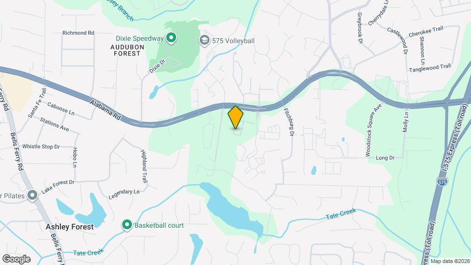 398 Lanier Cir Map and Location Details