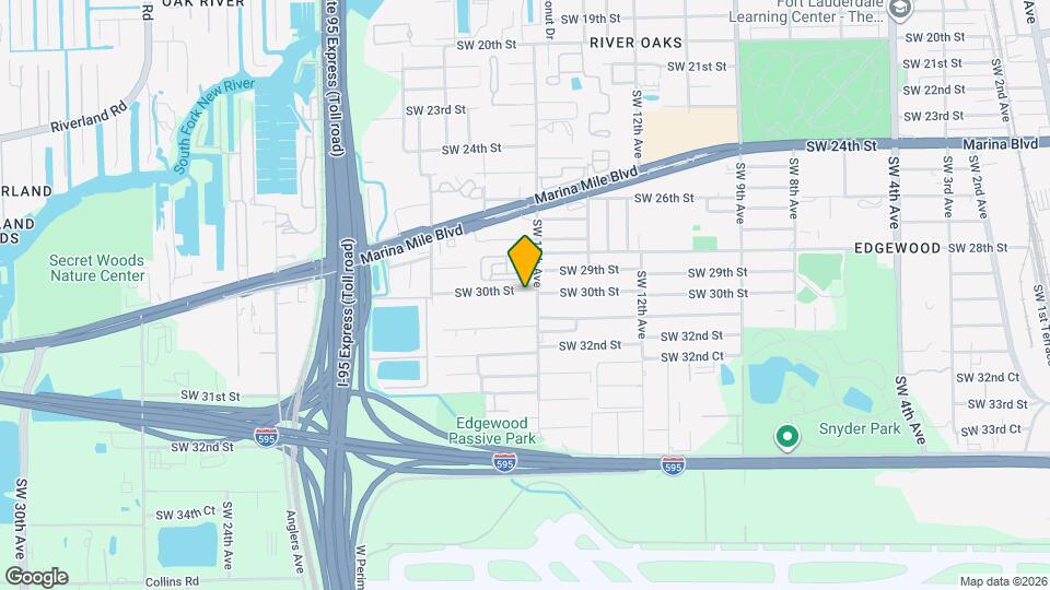 1522 SW 30th St Map and Location Details