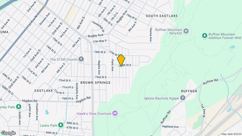 7337 Queenstown Ave Map and Location Details