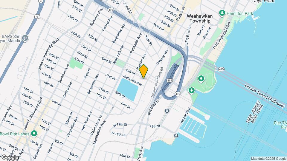 109 Oak St, Unit 2 Map and Location Details