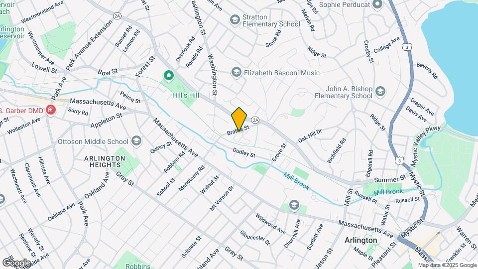 Brattle Drive Apartments Map and Location Details