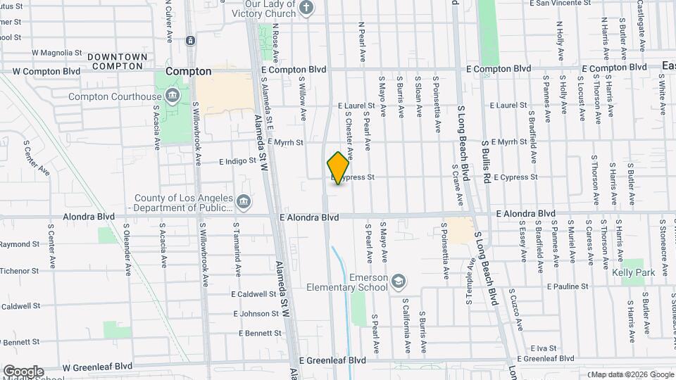 713-715 E Cocoa St Map and Location Details