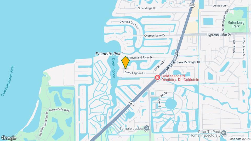 831 Deep Lagoon Ln Map and Location Details