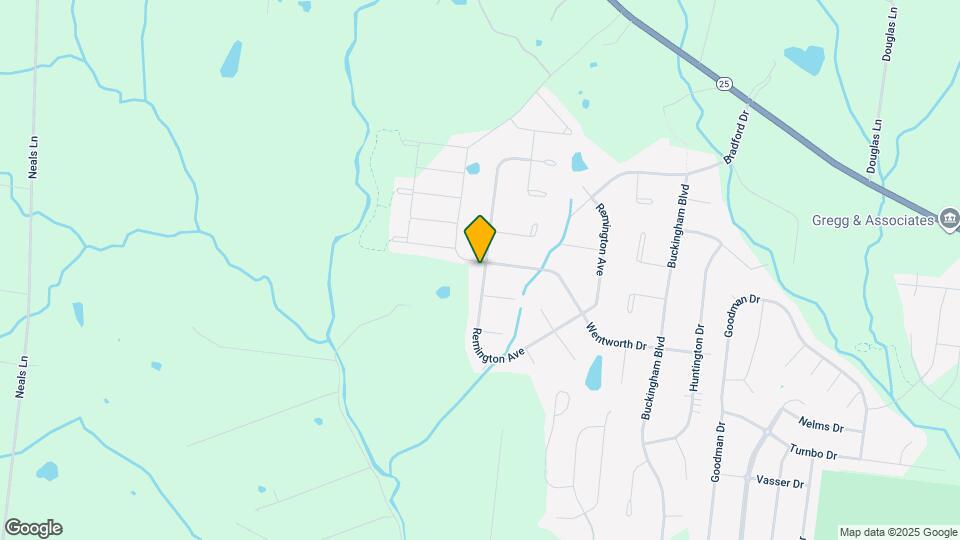 1025 Ellington Dr Map and Location Details