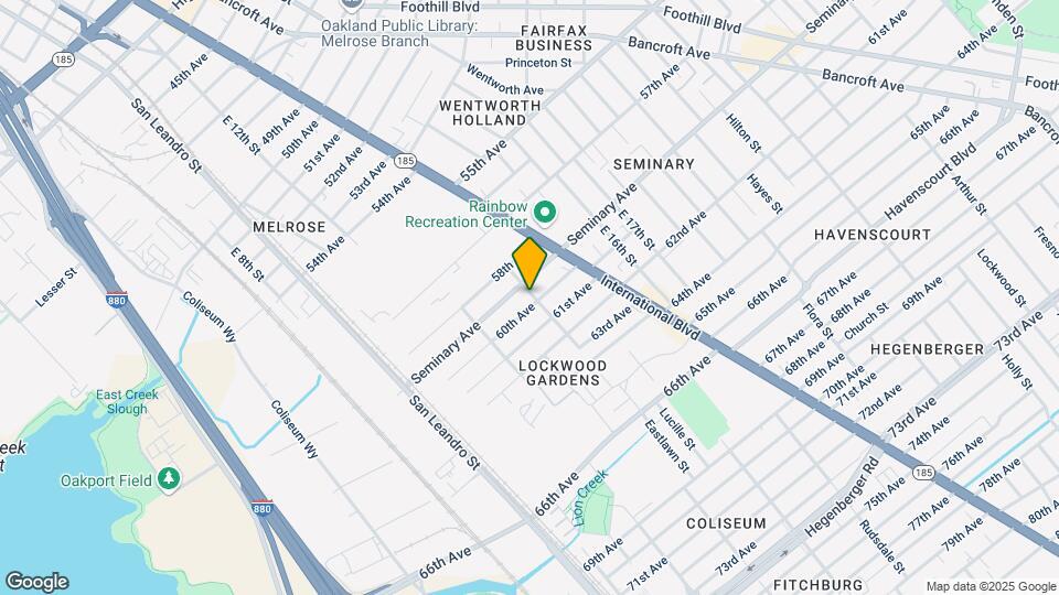 5915 Eastlawn St Map and Location Details
