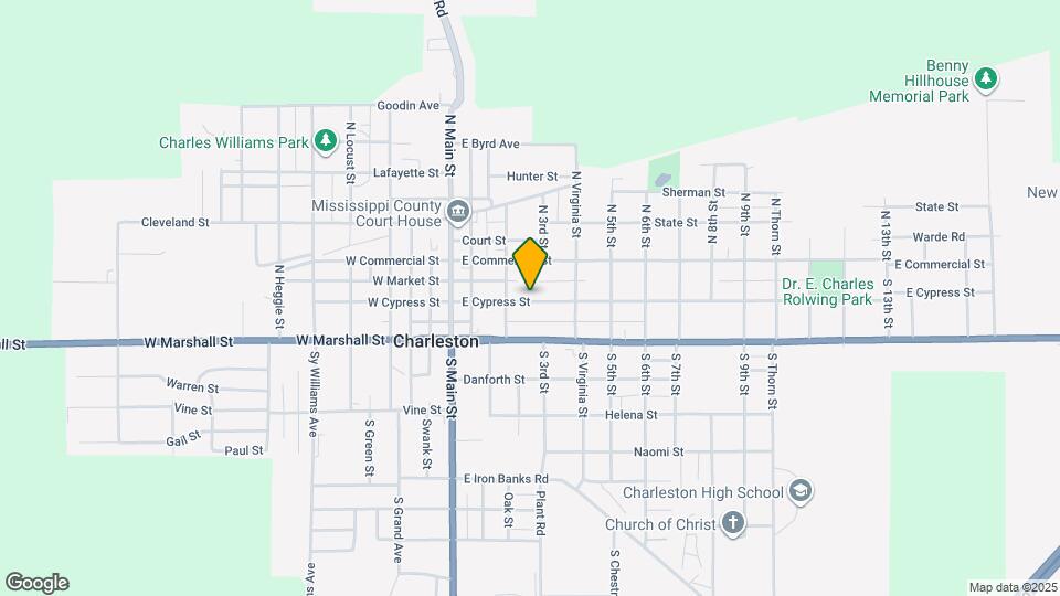 306 E Cypress St Mapa y Detalles de la Ubicación