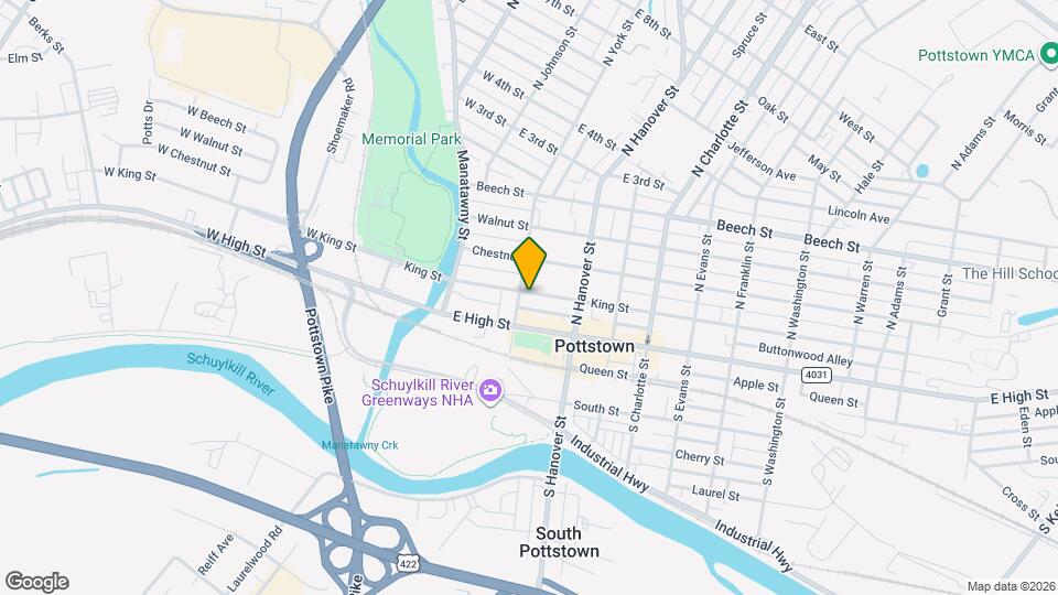 110 King St Map and Location Details