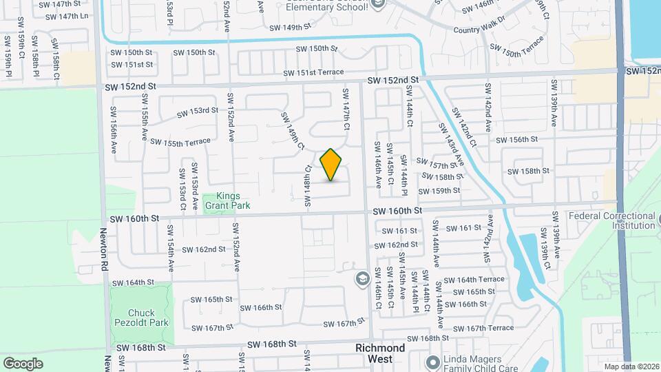 14850 SW 158th St, Unit Studio Map and Location Details