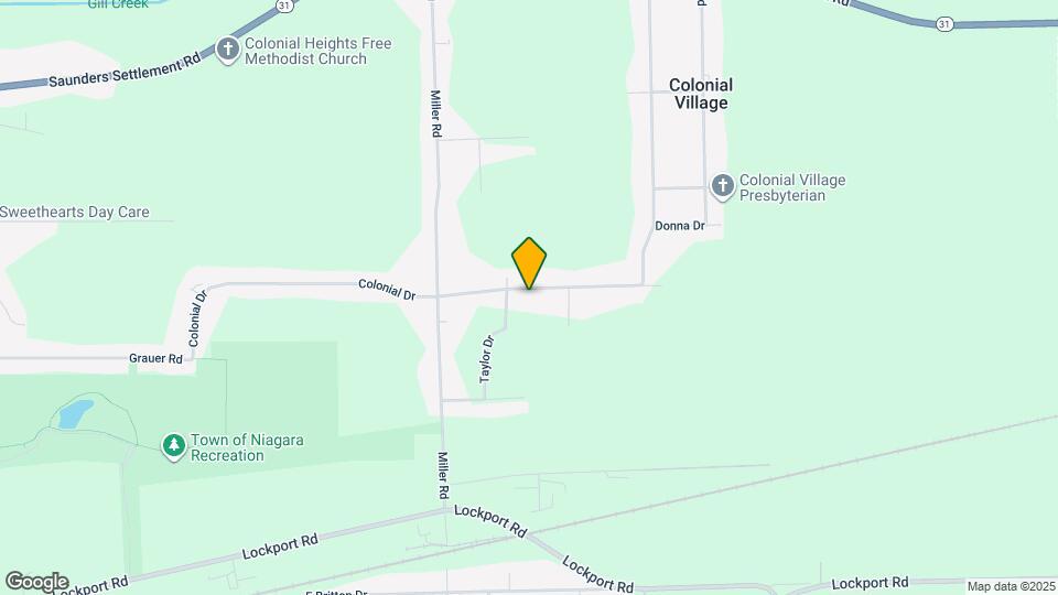 8015 Colonial Dr Map and Location Details