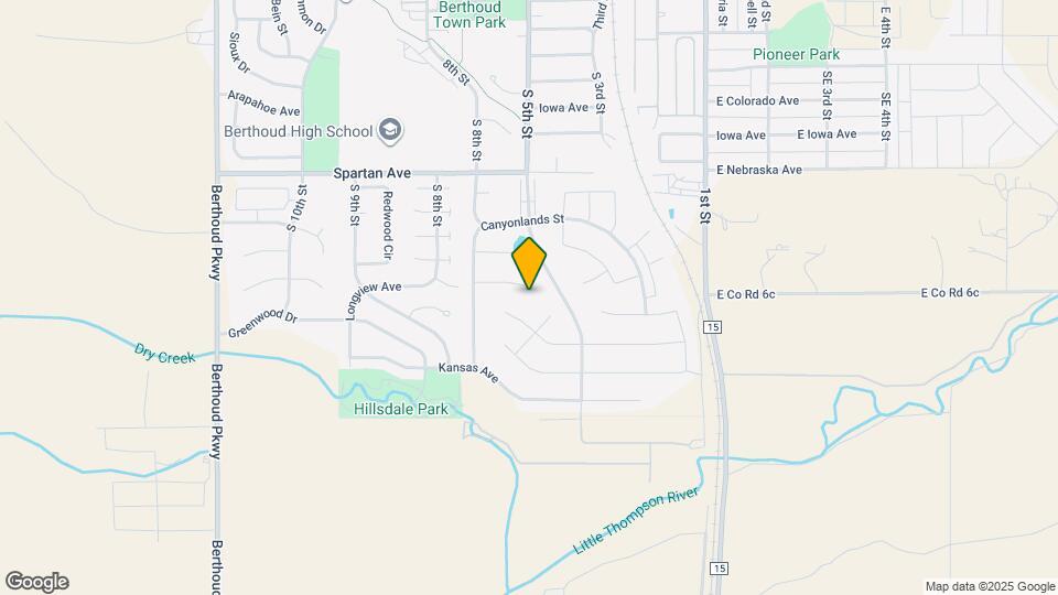 633 Great Basin Ct Map and Location Details