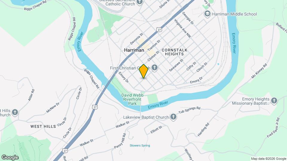 301 Cumberland St Map and Location Details