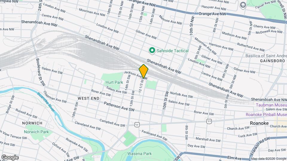 10-12 1/2 12 1/2 St Map and Location Details