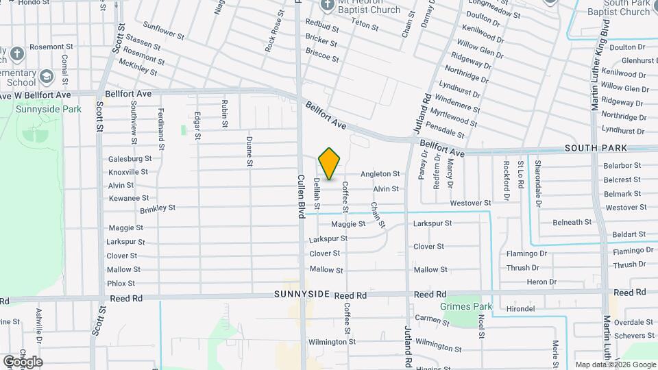 4737 Alvin St Map and Location Details