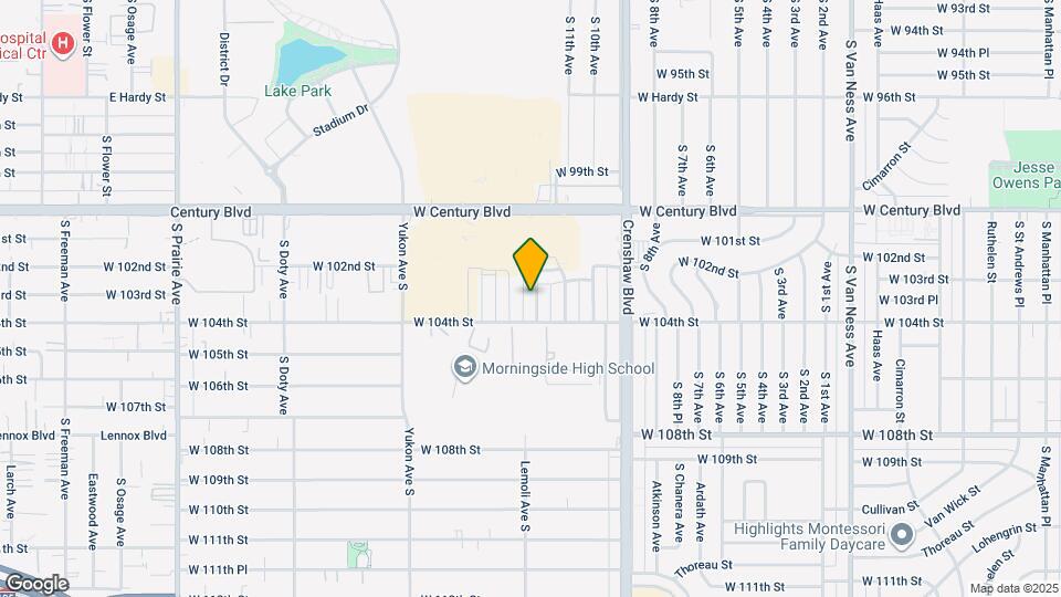 10227 England Ave, Unit #1 Mapa y Detalles de la Ubicación