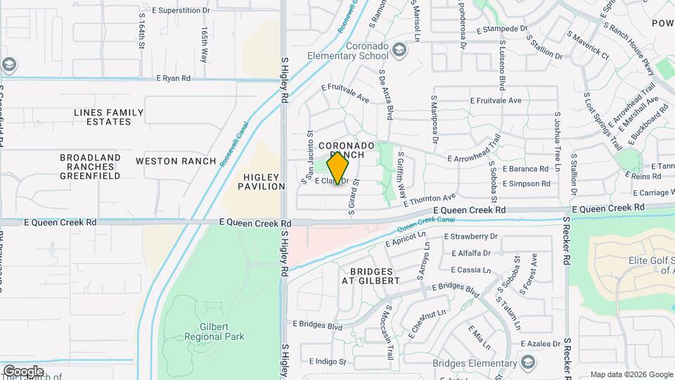 3356 E Mayberry Ave Map and Location Details