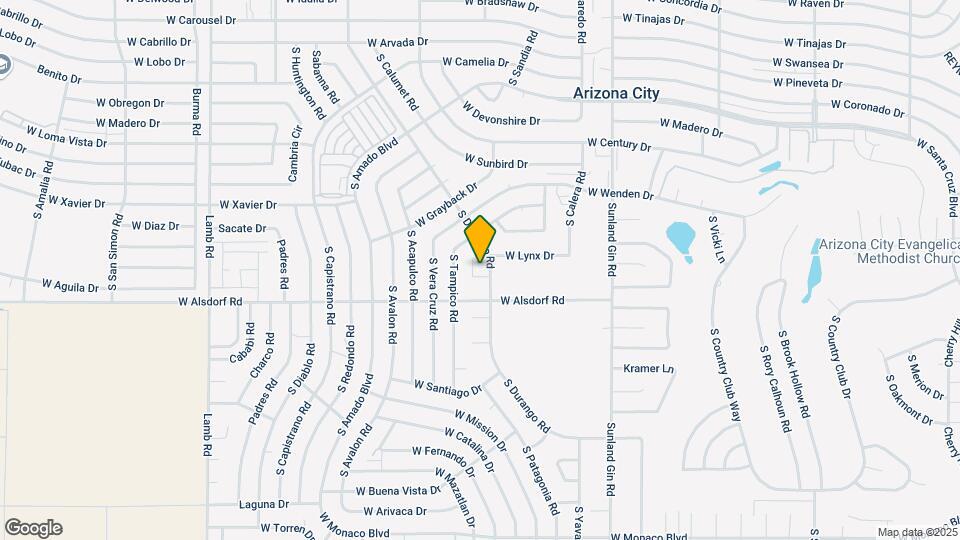 14340 S Durango Rd Map and Location Details