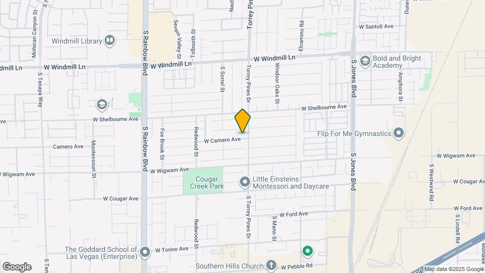 6522 W Camero Ave Mapa y Detalles de la Ubicación