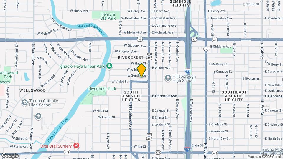 113 W Violet St Mapa y Detalles de la Ubicación