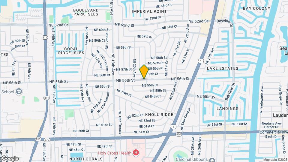 2020 NE 56th St Map and Location Details